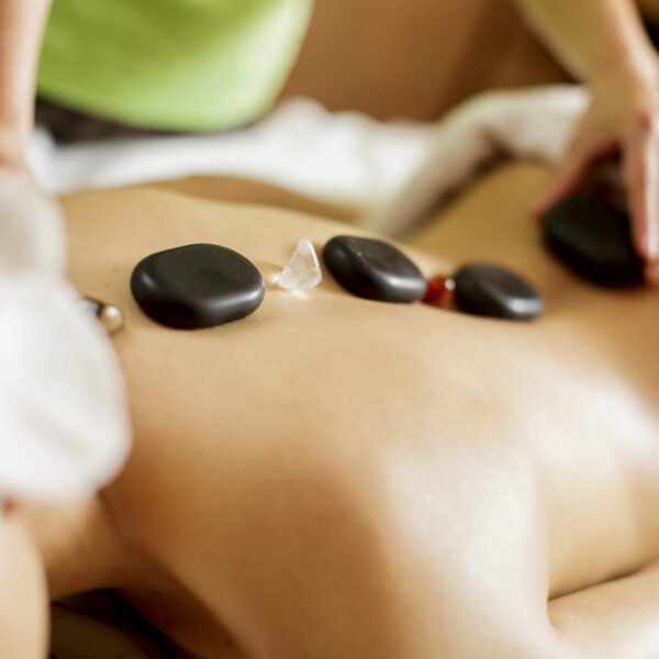 Hot stone massage